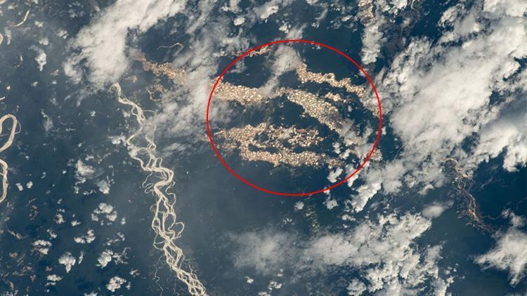 Amazonun altın nehirleri NASA fotoğraflarıyla ortaya çıktı