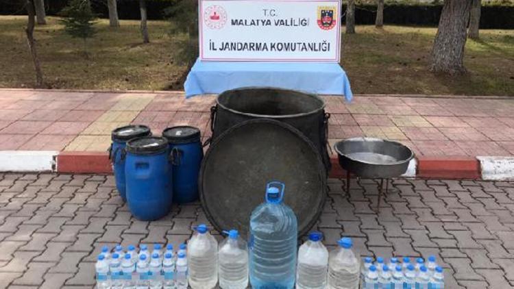 Malatyada 100 litre sahte içki ele geçirildi