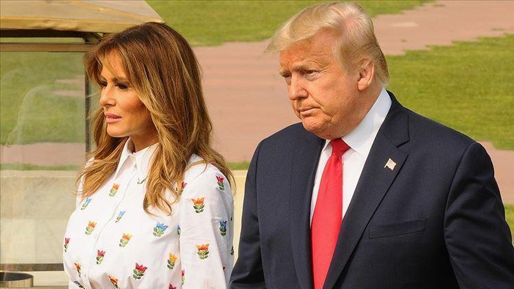 Trumpın azil davası sürerken eşi Melania kaplıca keyfi yaptı