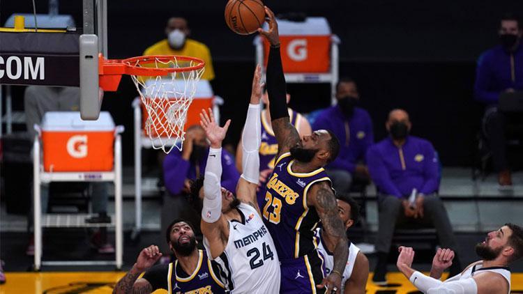 NBAde gecenin sonuçları: Los Angeles Lakers, Davis ve LeBron ile kazandı