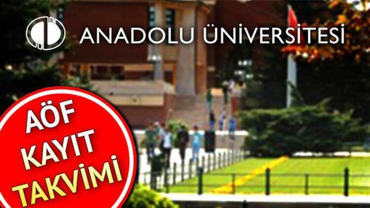 Açıköğretim kayıt yenileme ne zaman bitecek Anadolu Üniversitesi AÖF kayıt yenileme ekranı