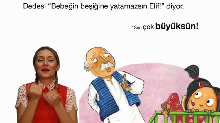 İşaret diliyle video kitap