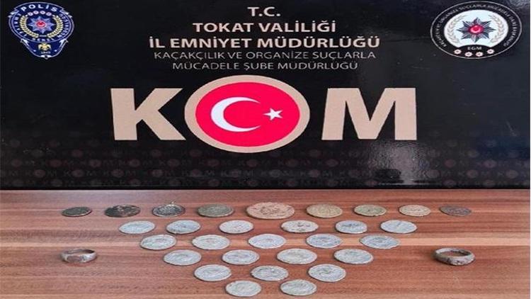 Tokatta tarihi eser kaçakçılığı operasyonu: 6 gözaltı