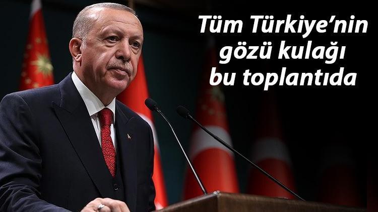 Kabine Toplantısı, Cumhurbaşkanı Erdoğan başkanlığında toplanıyor