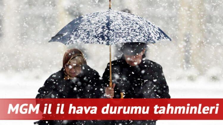 Hava nasıl olacak MGM 18 Şubat İstanbul, Ankara, İzmir ve il il hava durumu tahminleri Kar Doğu Anadoluya gidiyor