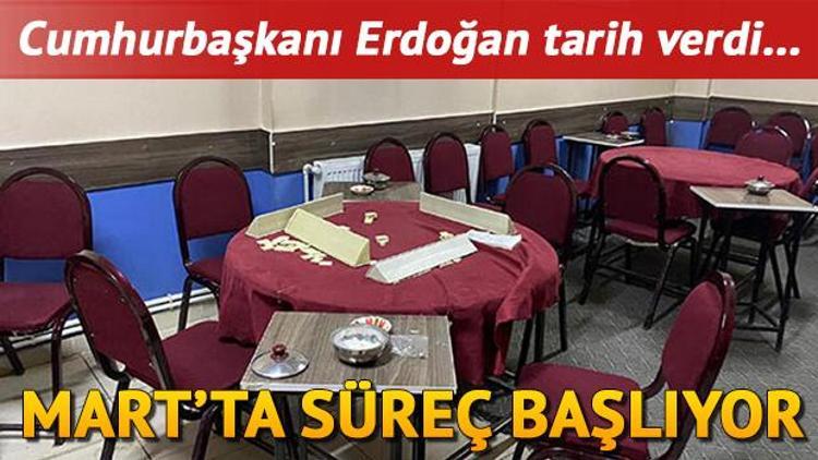 Kıraathaneler ne zaman açılıyor Cumhurbaşkanı Erdoğandan kahvehaneler için normalleşme mesajı