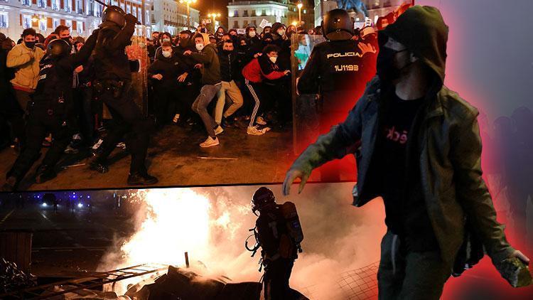 İspanya sokakları yangın yeri Şiddetin dozu artıyor