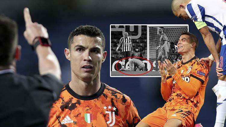 Cristiano Ronaldo Porto maçında çılgına döndü