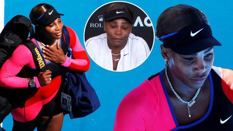 Serena Williams, basın toplantısını ağlayarak terk etti