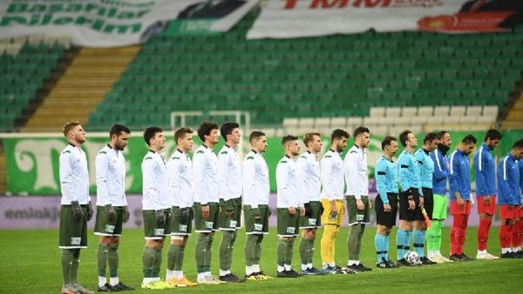 Taraftardan yoksun kalmak, Bursaspor’u iç saha maçlarında etkiledi