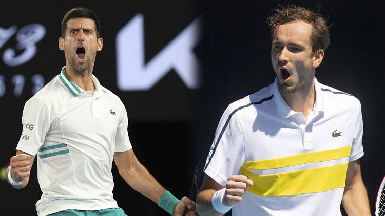Avustralya Açıkta Tsitsipası deviren Daniil Medvedev, finalde Djokovicin rakibi oldu