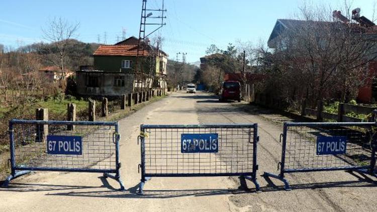 Zonguldakta mutasyonlu virüs şüphesiyle bir sokak karantinaya alındı