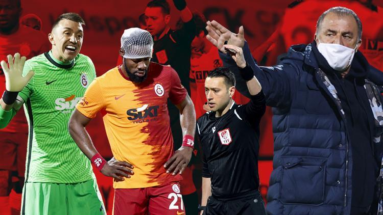 Alanyaspor-Galatasaray maçında Fatih Terim çılgına döndü Galatasaray derbiyi hatırlattı...