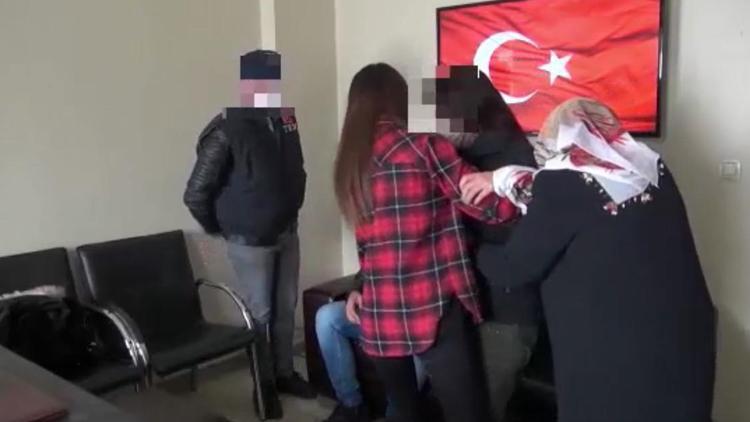 İkna sonucu teslim olan kadın PKK’lı, ailesi ile buluşturuldu