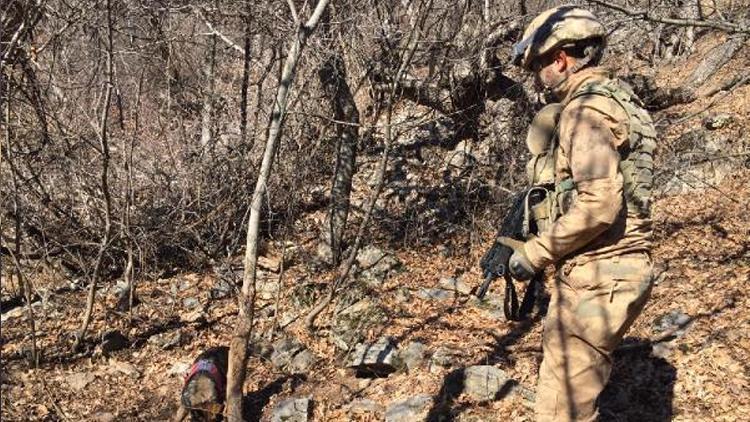 Terör örgütü PKKya operasyon 2 sığınak imha edildi