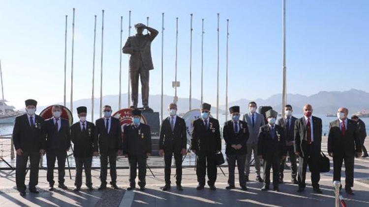 Atatürkün Marmarise gelişinin 86ncı yıldönümü törenle kutlandı