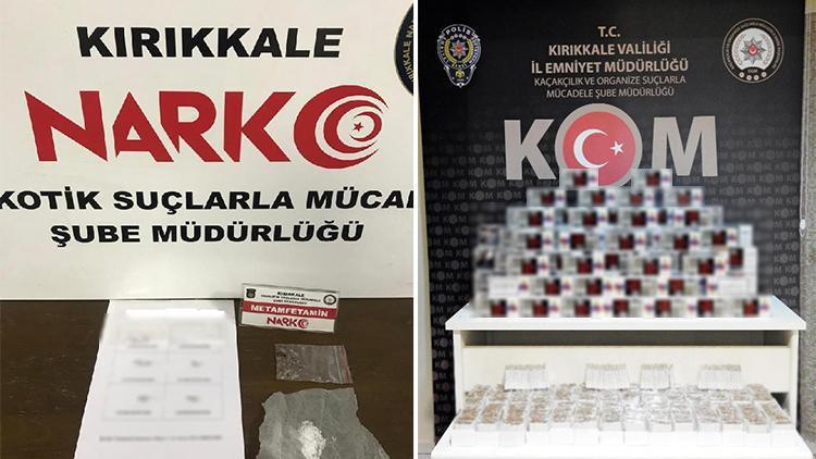 Kırıkkalede uyuşturucu operasyonunda 2 kişi tutuklandı