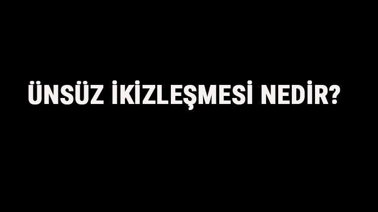 Ünsüz İkizleşmesi Nedir Ünsüz İkizleşmesi Örnek Cümleler, Sorular Ve Konu Anlatımı