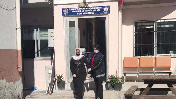 Bulaşıcı hastalık taşıma tehdit koduyla Türkiye’ye giriş yasağı bulunan Suriyeli kadın yakalandı