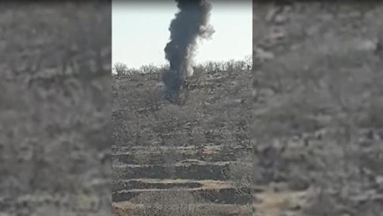 Eren-5 operasyonunda, PKKlı teröristlerin 2 sığınağı imha edildi