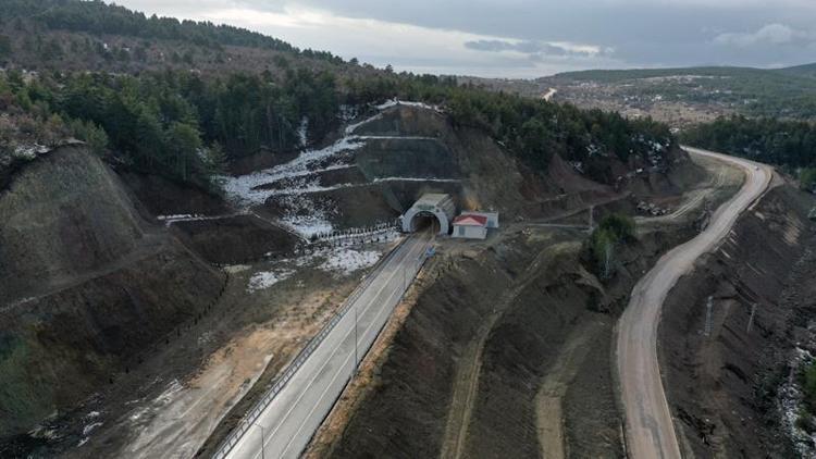 Kızılcahamam-Çerkeş Tüneli bugün açılıyor