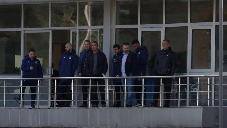 Fenerbahçe idmanında Ali Koç sürprizi Trabzonspor maçı öncesi...