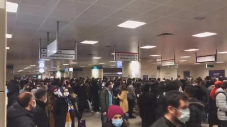 Yenikapı - Bayrampaşa arasında metro seferini durduran patlama