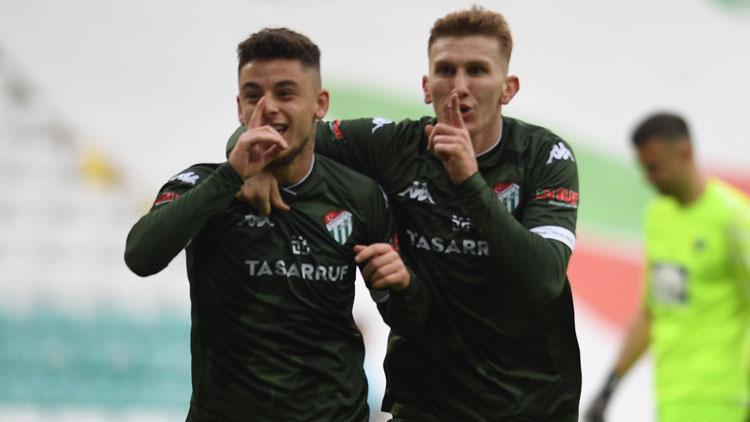 Kötü gidişe Dur diyen Bursaspor yeniden play-off için umutlandı