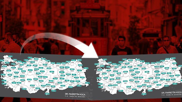 İstanbulun koronavirüs vakalarında korkutan artış Bir haftada dikkat çeken değişim