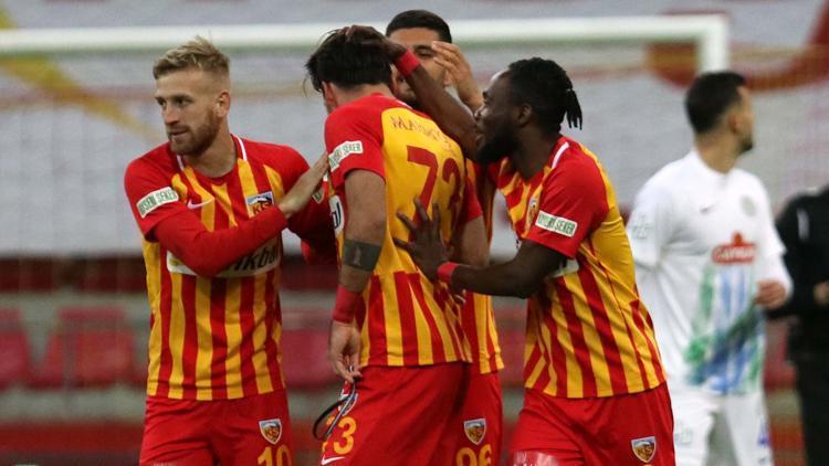 Kayserispor 2-1 Çaykur Rizespor / Maçın özeti ve golleri