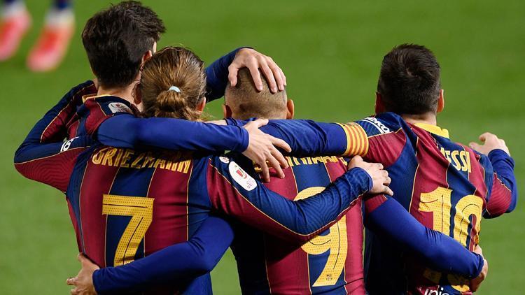 İspanya Kral Kupasında ilk finalist Barcelona