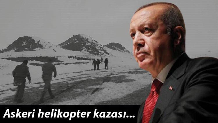 Son dakika haberi: Bitlisteki askeri helikopter kazası... Cumhurbaşkanı Erdoğan şehit Korgeneral Erbaşın oğluna taziyelerini iletti