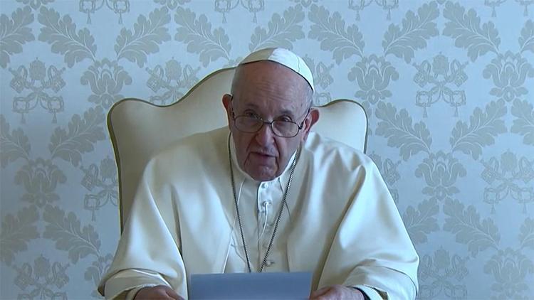 Son dakika: Tarihi ziyaret başladı... Katolik Kilisesi lideri Papa Irakta