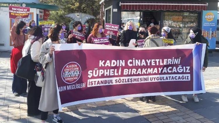 Kayseride kadın cinayetleri protesto edildi