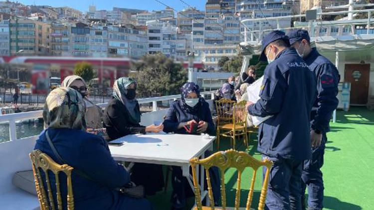 İstanbulda deniz ulaşımında koronavirüs denetimi