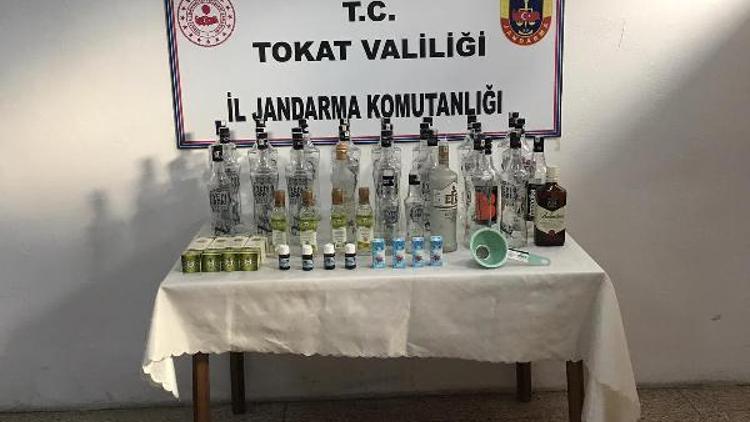 Erbaa’da kaçak içki operasyonu