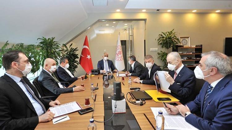 Kulüpler Birliği yöneticileri, Kültür ve Turizm Bakanı Mehmet Nuri Ersoy ile görüştü