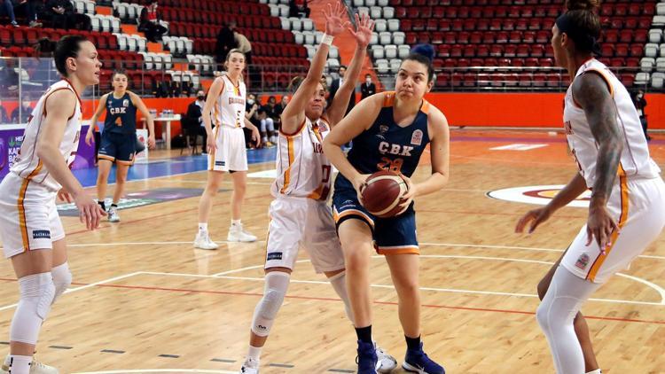 Kadınlar Basketbol Süper Ligi: Galatasaray 73-52 ÇBK Mersin Yenişehir Belediyespor