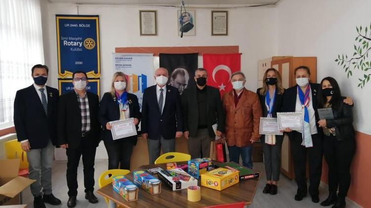 Rotaryden eğitime büyük destek