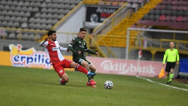 Bursaspor 9 hafta kala play-off şansını zora soktu