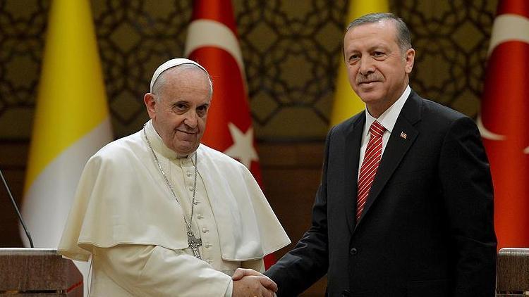 Papa, Cumhurbaşkanı Erdoğana telgraf gönderdi