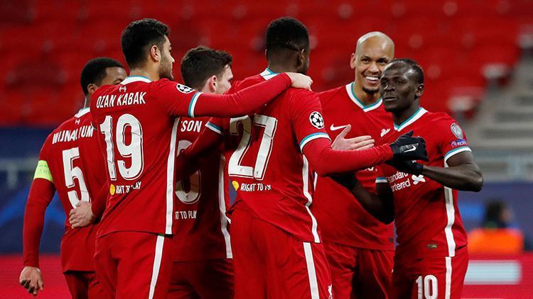 Liverpool evinde hata yapmadı, Şampiyonlar Liginde çeyrek finale yükseldi