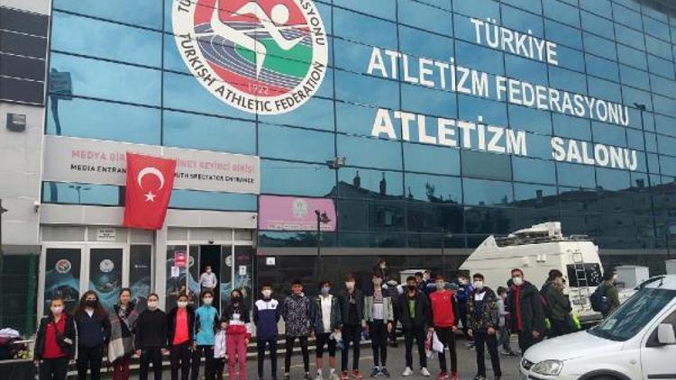 Osmaniyeli atletler, Türkiye derecesiyle döndü
