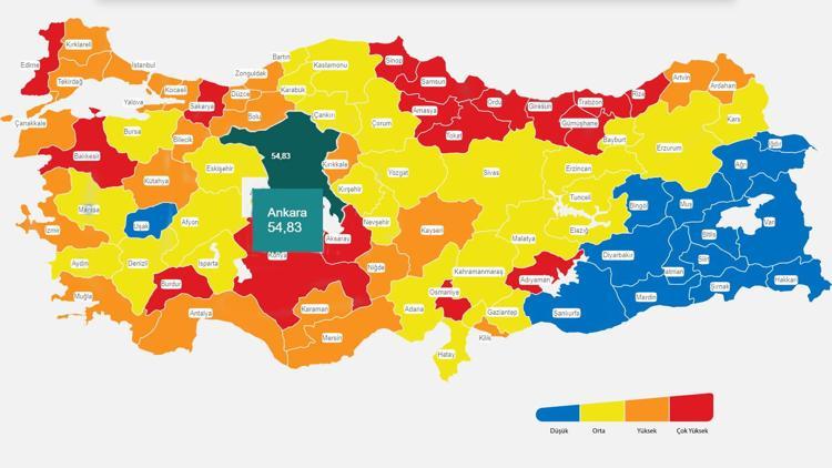 Renk değişikliğine götürecek tablo yok