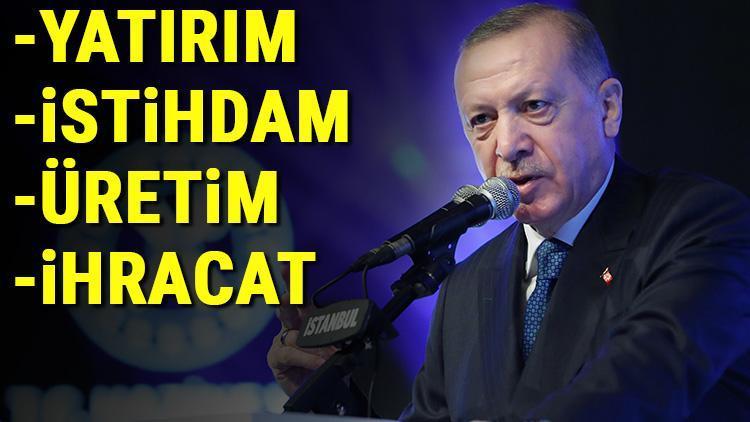 Cumhurbaşkanı Erdoğan yeni dönemi açıkladı Ekonomide dört adımlı reform