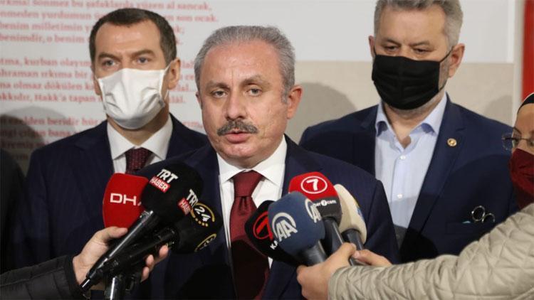 TBMM Başkanı Şentoptan APye: Türkiye aleyhine konuşurken utanmaları gerekir