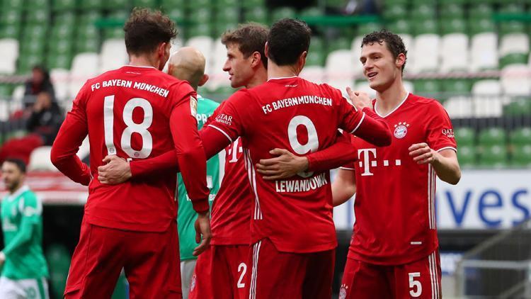 Lider Bayern Münih, Werder Bremen deplasmanından 3 puanla döndü
