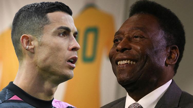 Pele, Ronaldonun gol rekoru kırdığını kabul etti: Sana çok hayranım