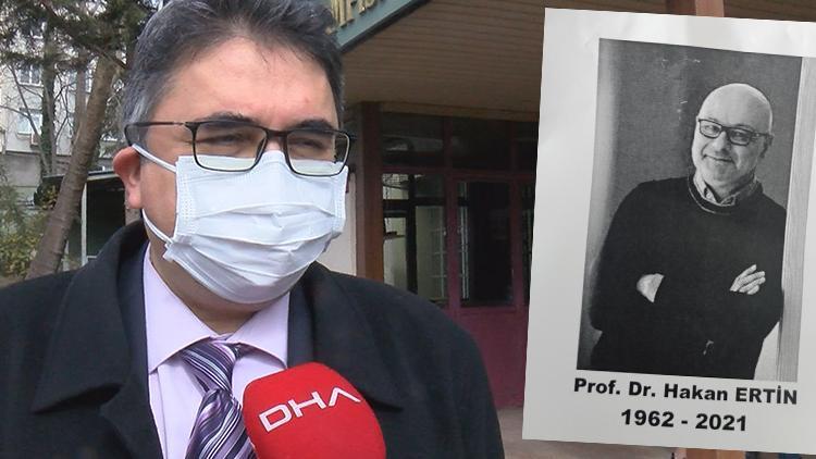 Prof. Dr. Hakan Ertinden acı haber... Sevenleri yasa boğuldu