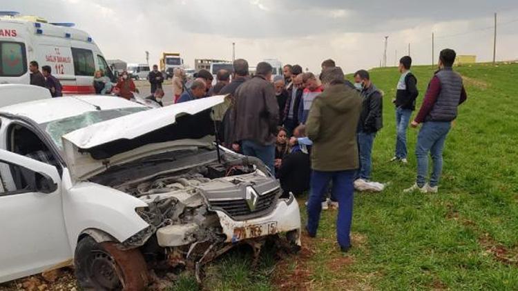 Diyarbakırda feci kaza 1 ölü, 3 yaralı